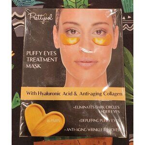 Prettyvol Puffy Eyes Treatment Mask 16 Pairs With Hyaluronic Acid & Anti-Aging C